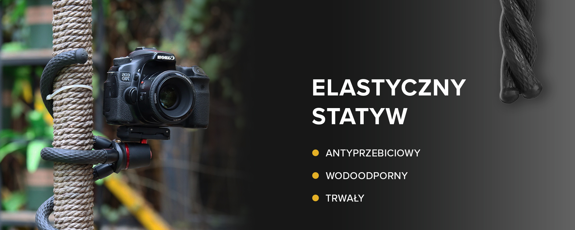 Statyw elastyczny Ulanzi MT-11 - Nowe sposoby montażu